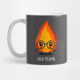 Old Flame Funny Cute Kawaii Fire Flame Old People Meme Mug